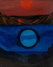 Cesare Peverelli Opera Olio su