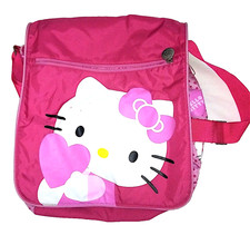 HELLO KITTY 2010 Sanrio Cartorama italy borsa scuola rosa ciclamino usata kawaii