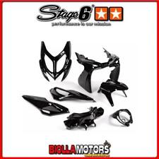 STR-951.01/BK KIT CARENA 7 PEZZI YAMAHA AEROX DAL 2013 NERO