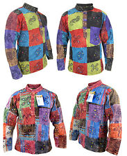 Camicie Casual Senza Colletto