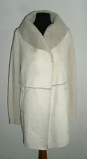 GIACCONE LUNGO CAPPOTTO STRADIVARIUS  IN MAGLIE ED ECO MONTONE Tg S   