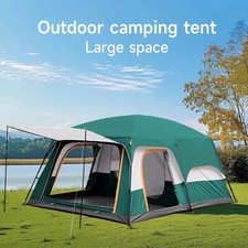 TENDA CAMPEGGIO AUTOMATIC 5-8 POSTI 2 Camere e Soggiorno Apertura Rapida Outdoor