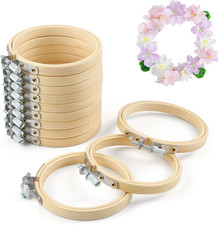 12 Pezzo 8 Cm Tondo Ricamo