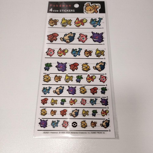 Set adesivi pokemon - set, art