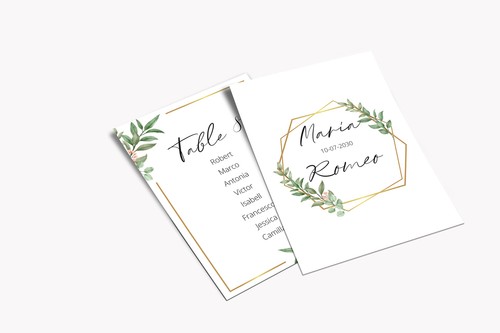 Tableau mariage - de,