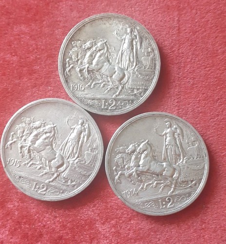 Veiii lotto monete 2 lire - lotto,
