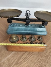 Bilancia Vintage Pesi Ottone