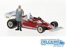 Brekina Ferrari 312 T2 + figurina n.21 G. Villeneuve 1976 22977