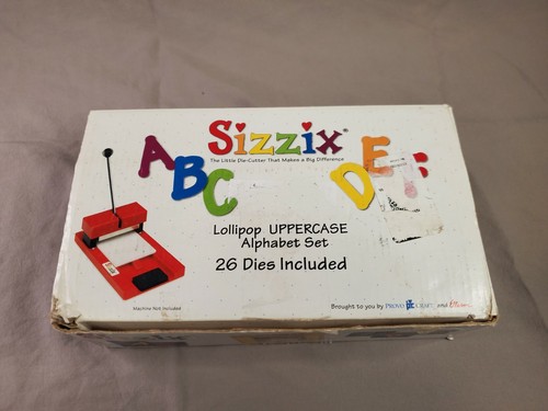 Sizzix lollipop uppercase - sizzix,