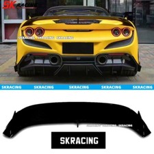 Glossy Black Rear Spoiler Wing