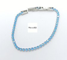 Bracciale acciaio tennis uomo