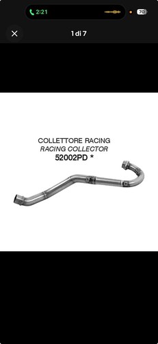 Collettore scarico racing - collettore,