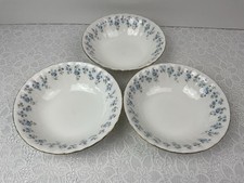 Royal Albert Memory Lane 3 x piattini frutta / ciotole dessert 2° 13,70 cm ottime condizioni