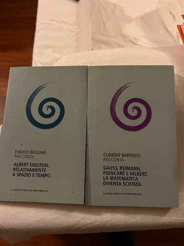Libro scienza einstein gauss - scienza,
