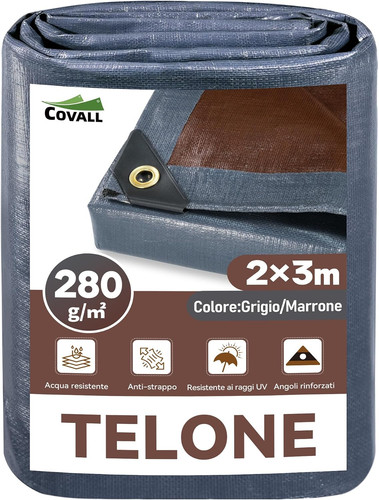 Telo pesante impermeabile con - telo,