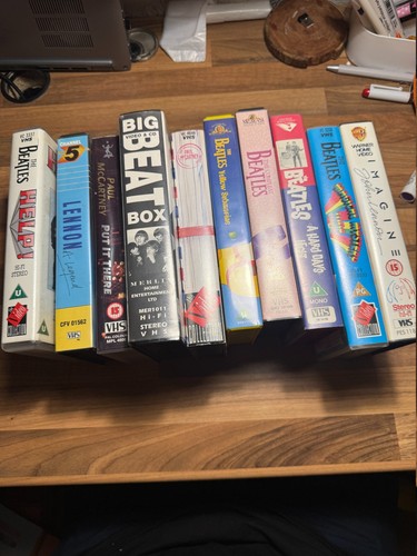 Beatles vhs collection - beatles, bundle