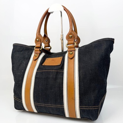 Borsa burberry blu etichetta - burberry,