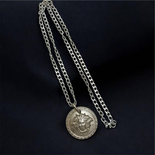 Collana versace medusa doppia - versace,