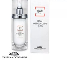 2 X CREMA MASSAGGIO CORPO TONICA SALINA 120 ml 4BODY  PROFESSIONALE OFFERTA