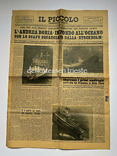 IL PICCOLO 1956 nave ship