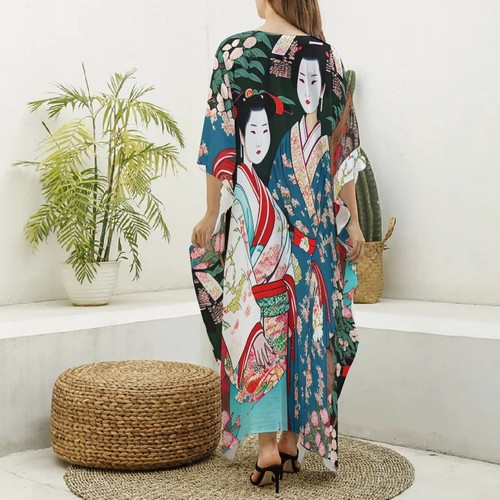 Abito caftano ragazza geisha