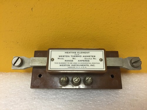 Weston instruments - instruments,
