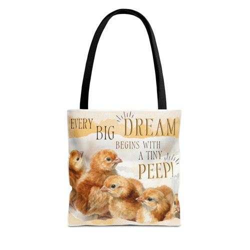 Cute baby chick tote bag - baby,