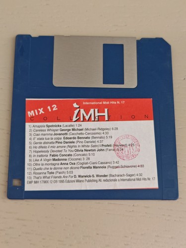 Floppy disk midi - disk, imh