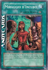 MIRAGGIO D'INCUBO • (Mirage Of Nightmare) • Comune • DB2 IT233 • Unl • Yugioh!