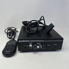 Buttkicker BKA-130-C, amplificatore di potenza, con telecomando di alimentazione e cavo di alimentazione usato