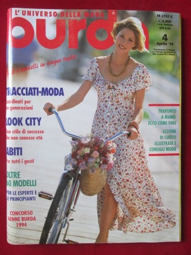 Burda con cartamodelli 1994 - burda,