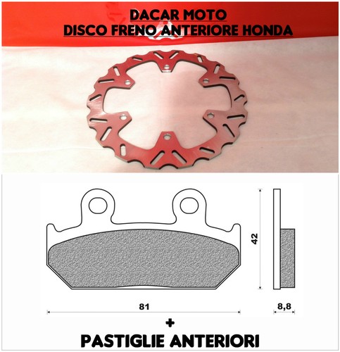 Disco freno anteriore honda - disco,