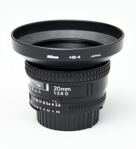 Nikon nikkor 20mm 8 - af, d