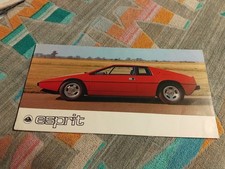 Brochure Lancio Lotus Esprit