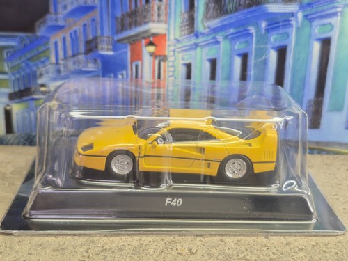 Kyosho ferrari f40 giallo - kyosho,