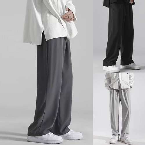 Pantalone casual uomo gamba