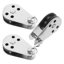  3PCS Blocco Puleggia Vela