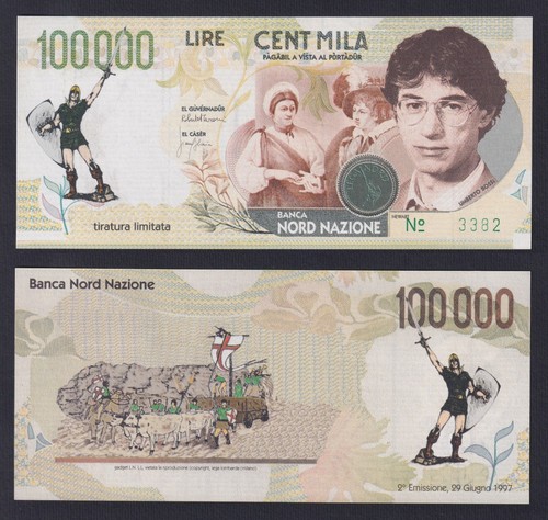Italia lega nord - italia, 100000