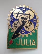 DISTINTIVO ALPINI BRIGATA JULIA R.R.R.R. JULIA