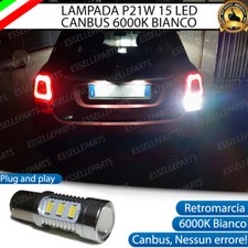 LAMPADA RETROMARCIA 15 LED P21W CANBUS FIAT 500X FINO AL 2016 6000K NO ERROR