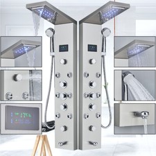 Pannello doccia acciaio inox