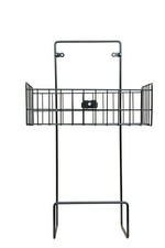 Cestino porta accessori e tubo flessibile aspirapolvere centralizzato