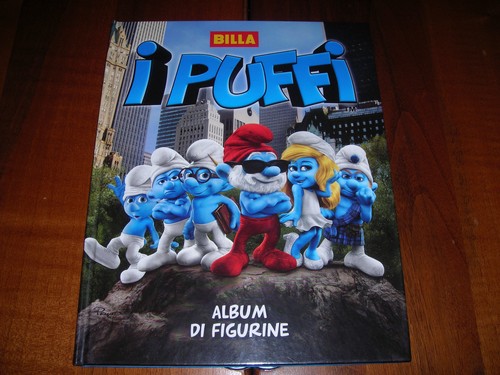 Album figurine puffi - album,