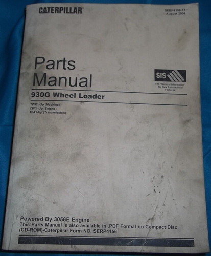 Cat caterpillar 930g manuale - cat,