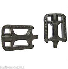 Coppia Pedali / Pedivelle Bici MTB 20" - 24"- 26" + City Bike Nero