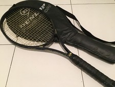 3x Vintage Tennis Rackets DUNLOP Revelation, HEAD Flexpoint Radical cracked Eris