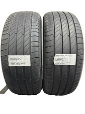 2 PNEUMATICI USATI 195/55 R 16 87H MICHELIN ESTIVO 4 MM DOT 3020 GOMME USATE