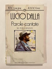 LUCIO DALLA PAROLE CANTATE le