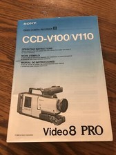 sony video 8 pro ccd-v100 /