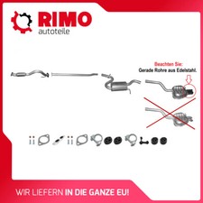 Per VW Golf VI 1.4 TSi (2008-2013) station wagon impianto di scarico tubo flessibile scarico